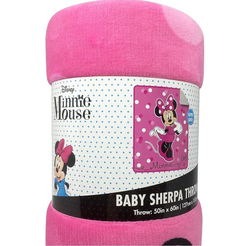 Disney Minnie Mouse Sweet Dots Throw Blanket